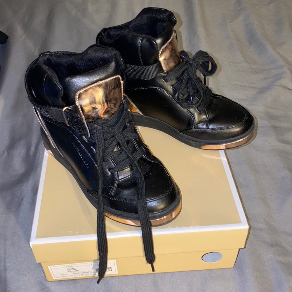 Michael Kors girls wedge sneakers